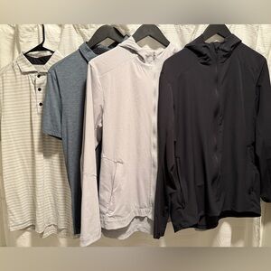 Lululemon Men's Jacket and Shirt Bundle - Size Large
